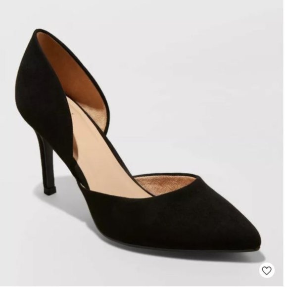a new day Shoes - Women's Lacey D'orsay Heel Pumps -A New Day™ Black